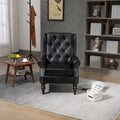 Multi-Color Barrel Accent Chair, Velvet & Faux Leather, Single Seat
