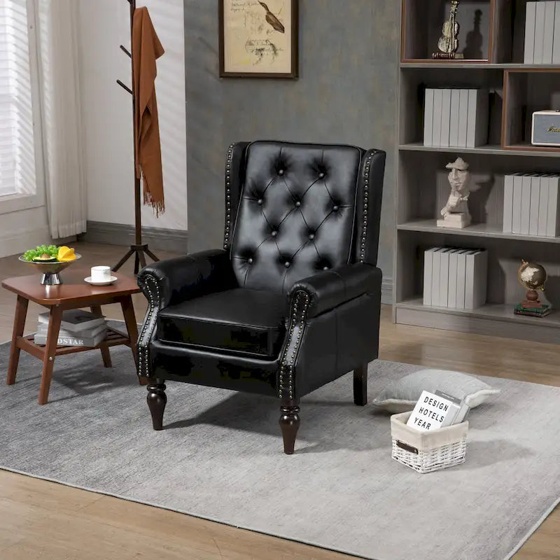 Multi-Color Barrel Accent Chair, Velvet & Faux Leather, Single Seat