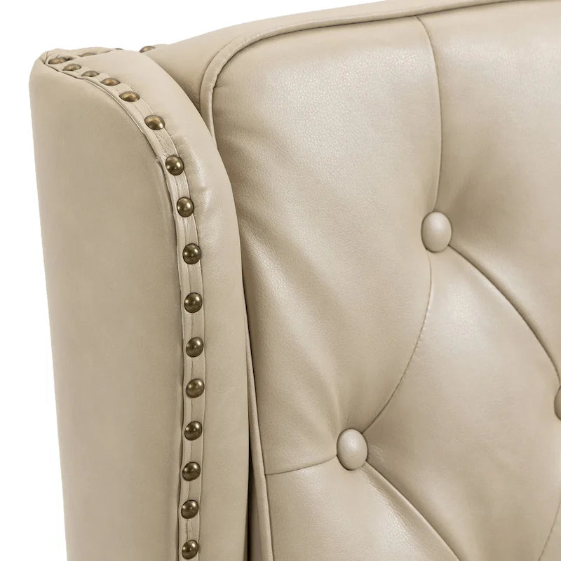Multi-Color Barrel Accent Chair, Velvet & Faux Leather, Single Seat