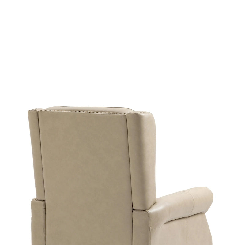 Multi-Color Barrel Accent Chair, Velvet & Faux Leather, Single Seat