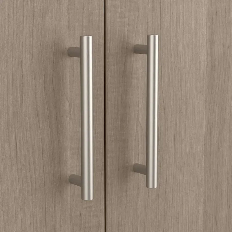 6-Piece Bedroom Set, Full/Queen – Platinum Gray / Ash Gray / Storm Gray / Fresh Walnut