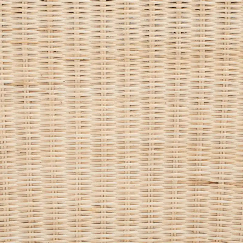 Natural Wicker Dining Chair – Victorian Style, Single Seat