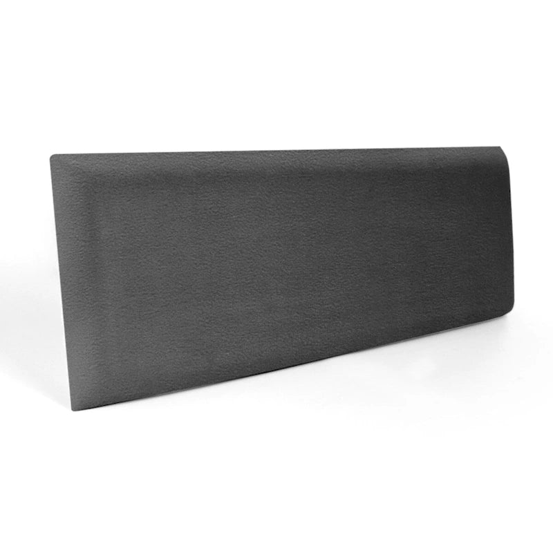 Velvet Upholstered Peel-and-Stick Wall Panels, Pack of 12 – Smoky Gray / Stone / Pearl, Solo Install