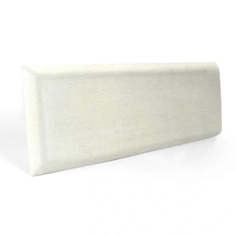 Velvet Upholstered Peel-and-Stick Wall Panels, Pack of 12 – Smoky Gray / Stone / Pearl, Solo Install