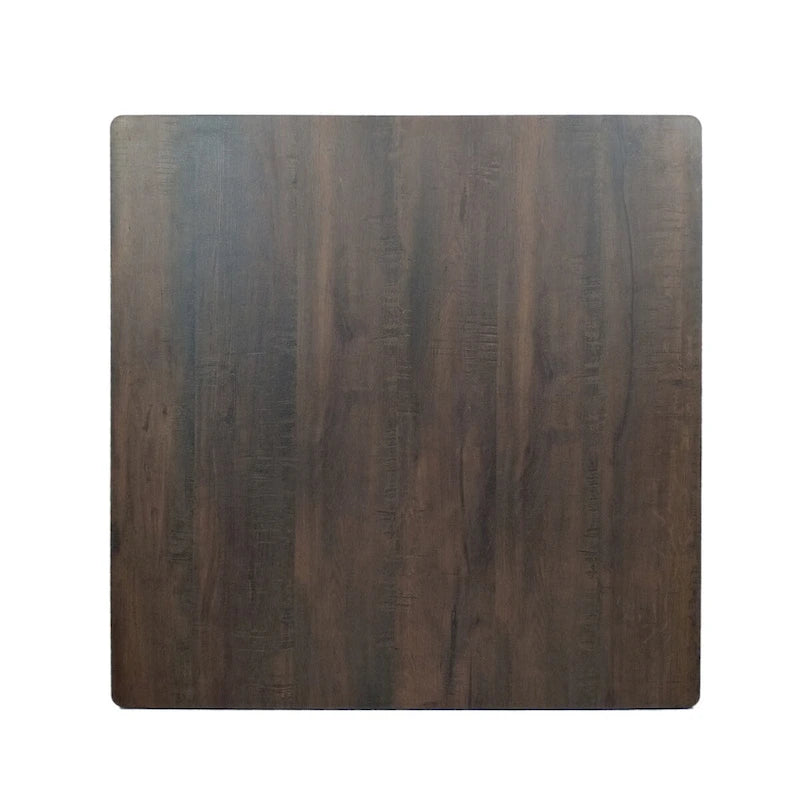 Bar Height Dining Table 42" | Walnut / Grey+Black / Cement Grey | Seats 2 | Rubberwood Legs