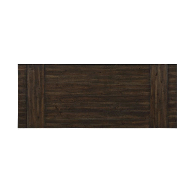 Espresso & Brown Fabric Dining Set – 1 Table + 2 Chairs, Seats 2